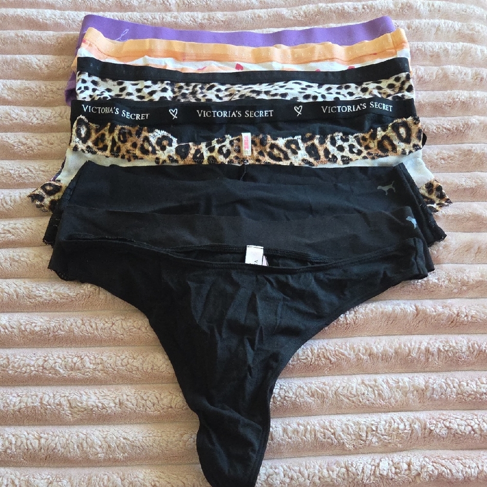 Victoria's Secret & PINK Panty Set Of 8